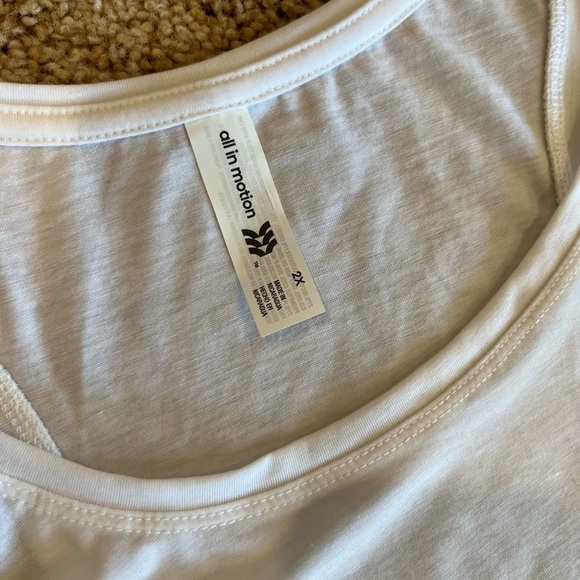 Target Soft White Tank Top and sweater flare outfit - Picture 2 of 5